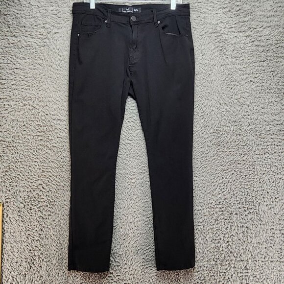 Nick Danger Jeans Mens 34x30 Black Slim Fit Nylon & Spandex Blend - Picture 1 of 15
